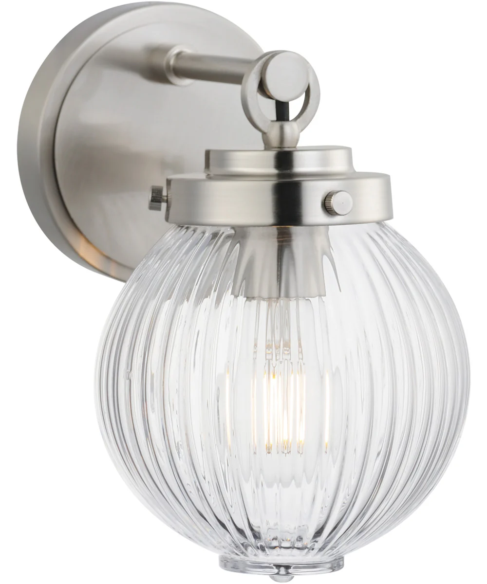 Kasbah 1-Light Bath Vanity Satin Nickel