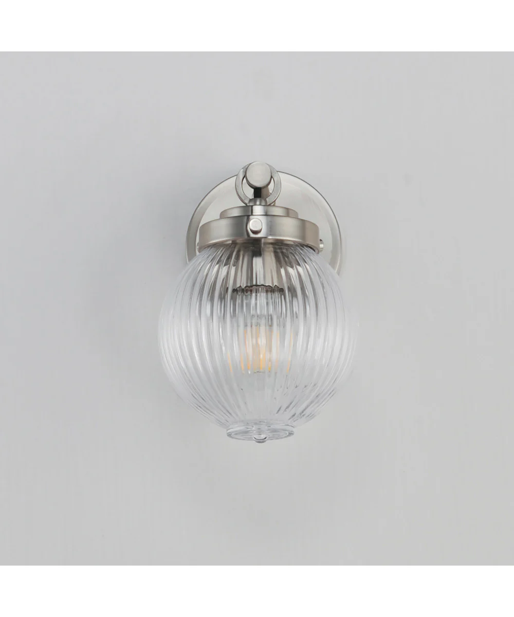Kasbah 1-Light Bath Vanity Satin Nickel - Image 2