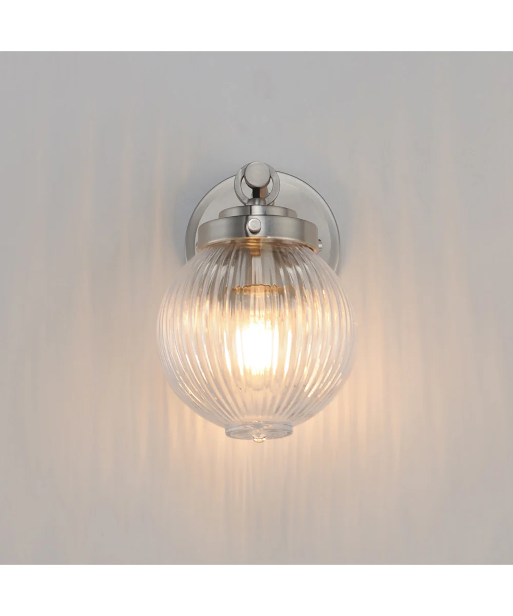 Kasbah 1-Light Bath Vanity Satin Nickel - Image 3