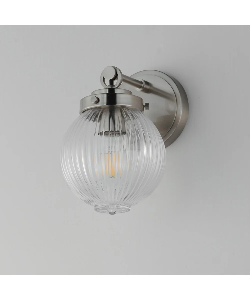 Kasbah 1-Light Bath Vanity Satin Nickel - Image 4