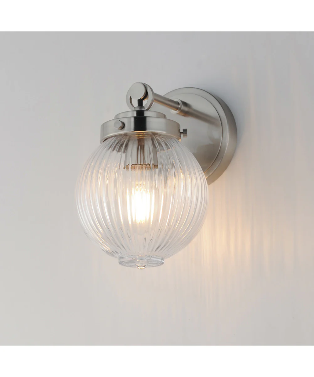 Kasbah 1-Light Bath Vanity Satin Nickel - Image 5