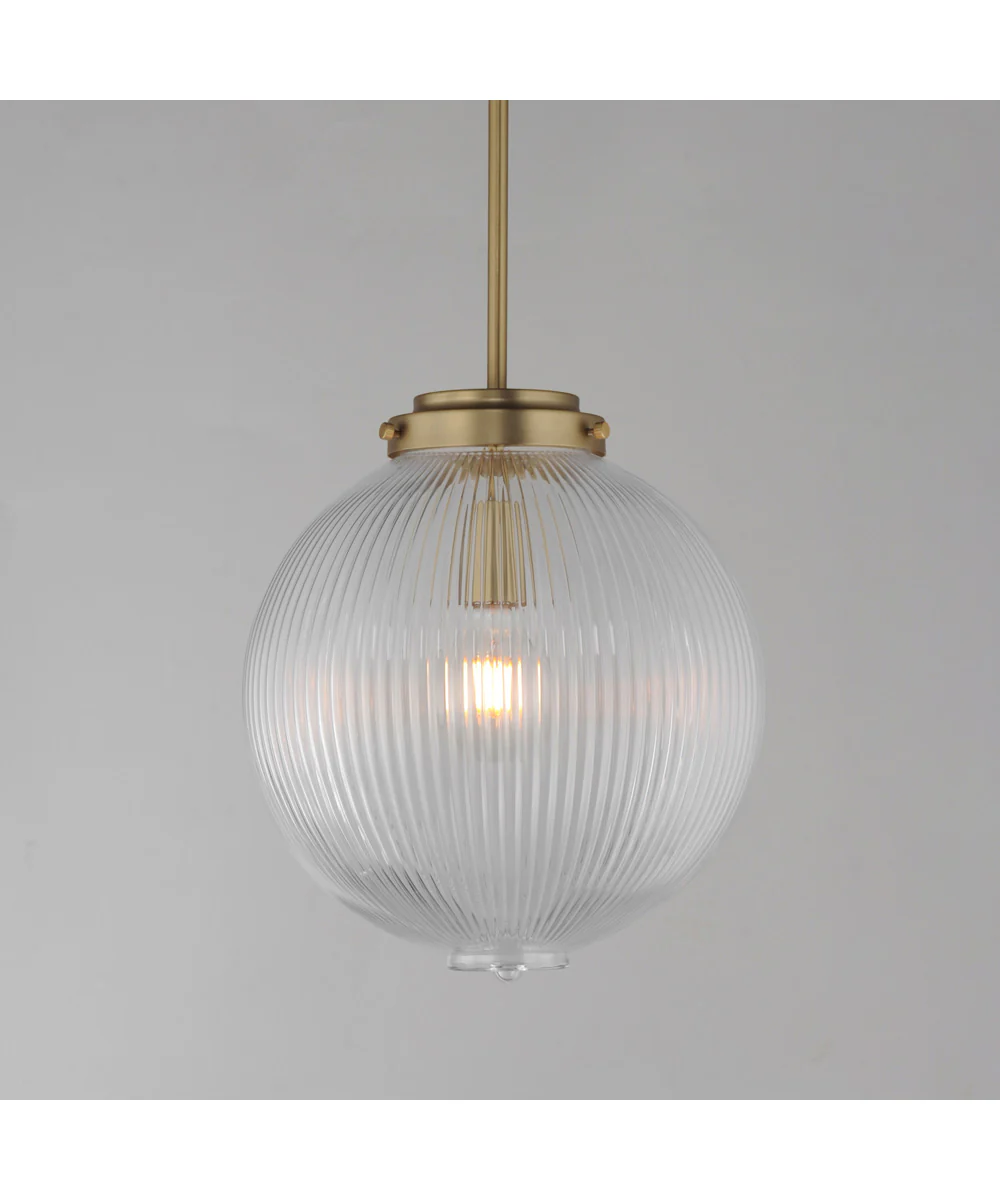 Kasbah 12 inch Pendant Satin Brass - Image 3