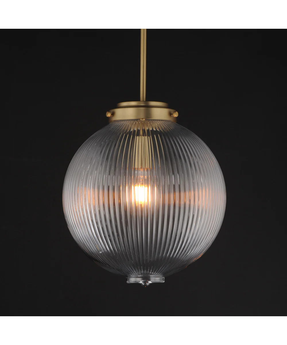 Kasbah 12 inch Pendant Satin Brass - Image 4