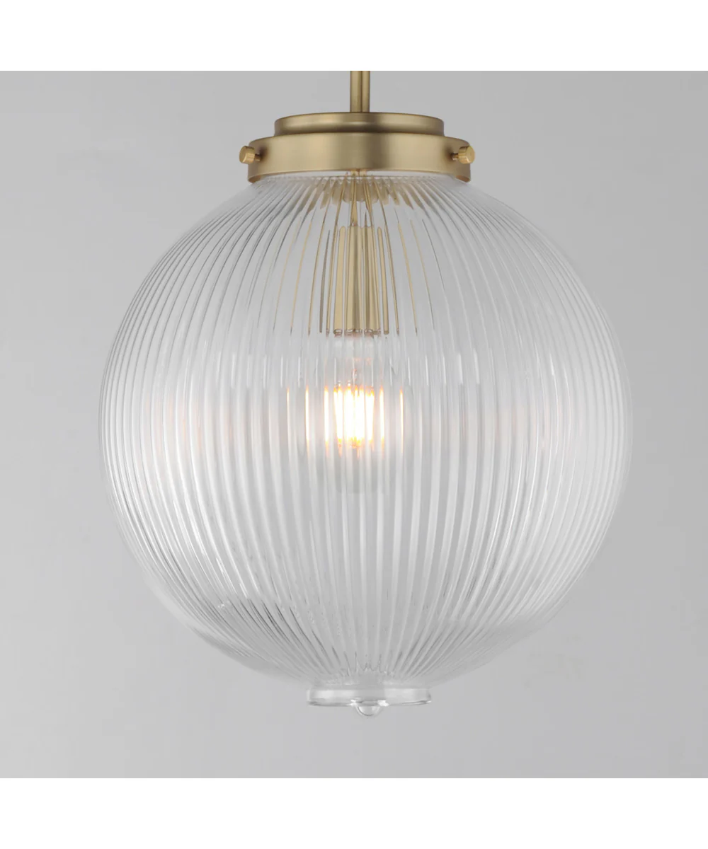 Kasbah 12 inch Pendant Satin Brass - Image 5