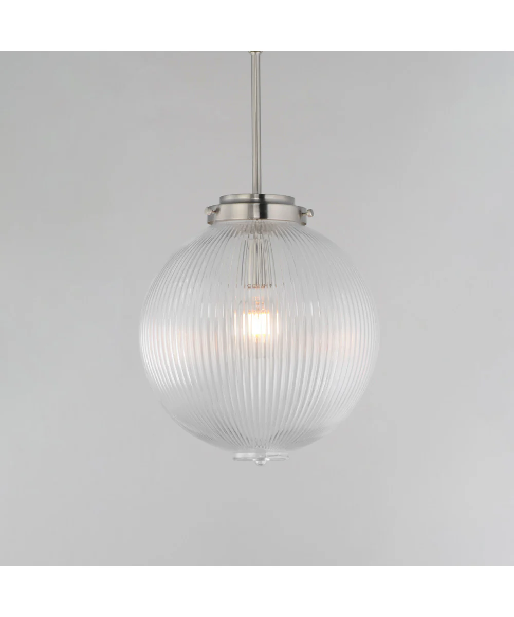 Kasbah 12 inch Pendant Satin Nickel - Image 3