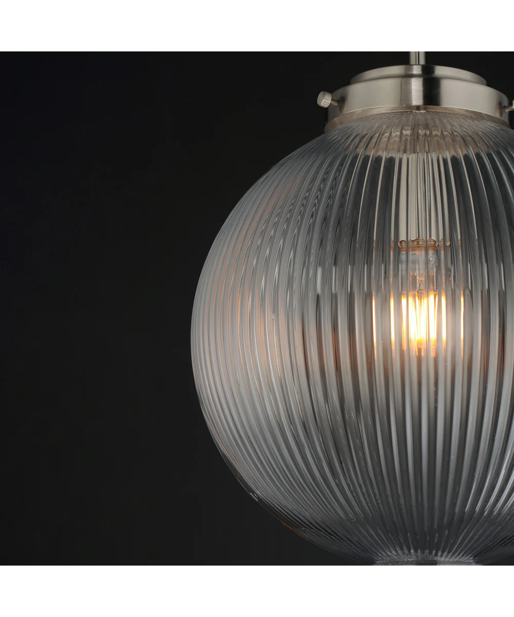 Kasbah 12 inch Pendant Satin Nickel - Image 4