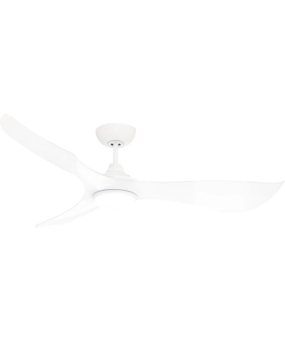 Keanu 56 inch Indoor/Outdoor Fan w LED Light Kit Matte White - Image 3