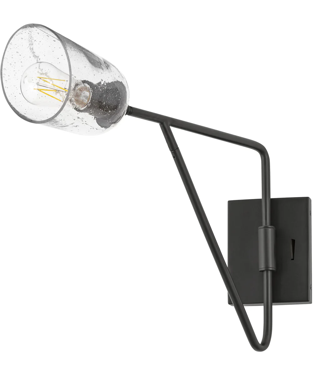 Keppe Swing Arm Wall Sconce Dark Bronze