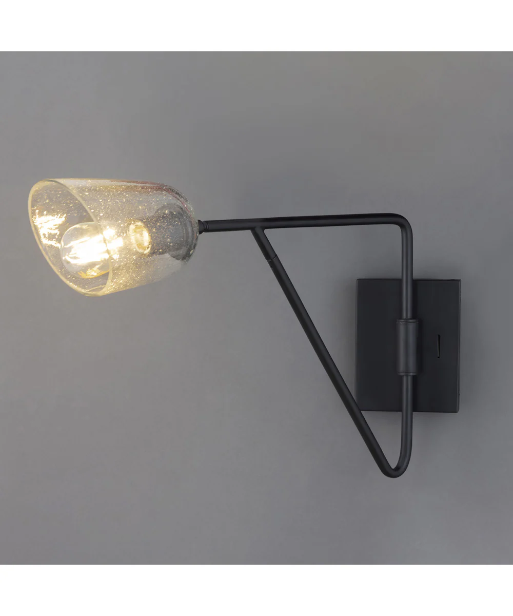 Keppe Swing Arm Wall Sconce Dark Bronze - Image 2