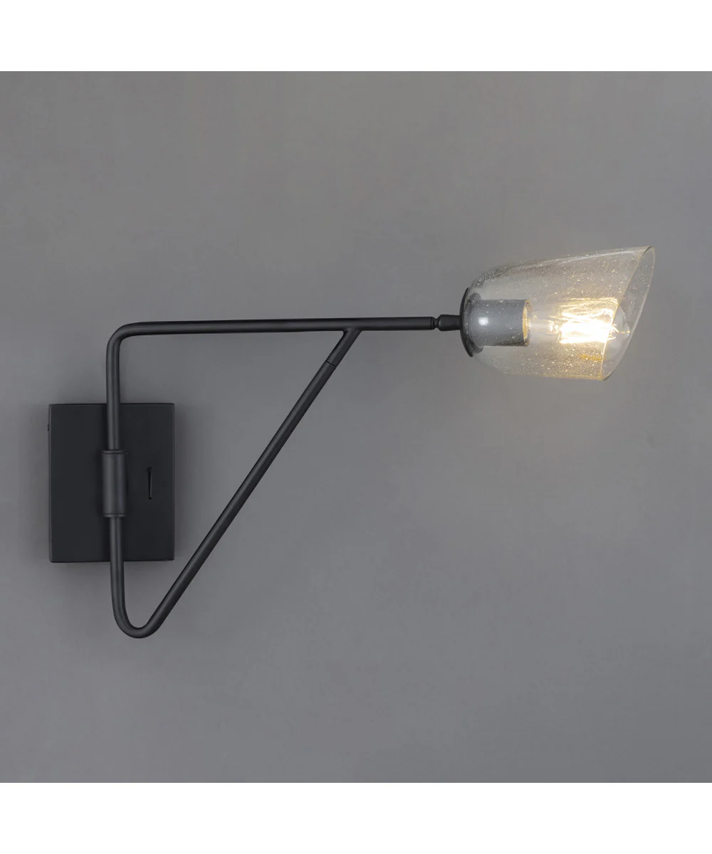 Keppe Swing Arm Wall Sconce Dark Bronze - Image 3