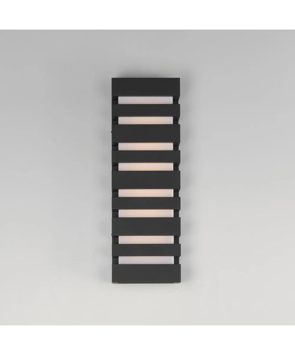 Keyes 20 inch LED Outdoor Wall Sconce Black - Image 3