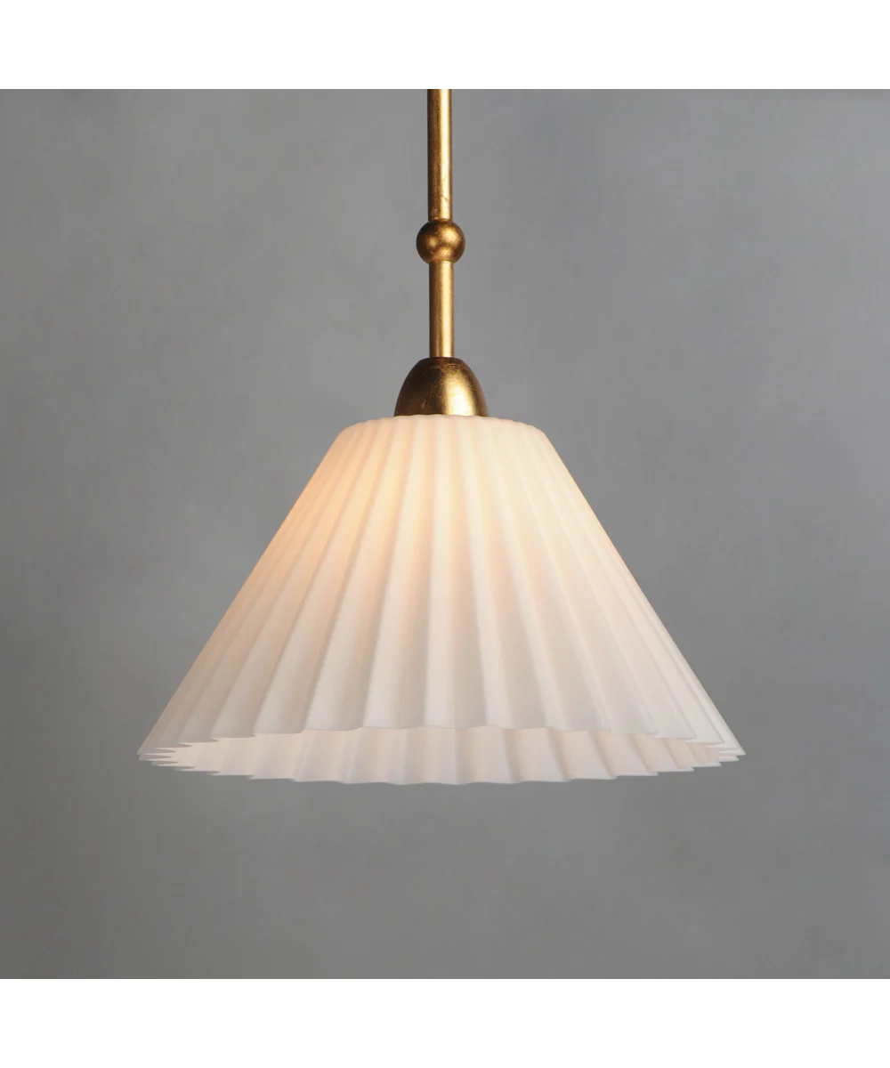 Kismet 1-Light Pendant Gold Leaf - Image 3