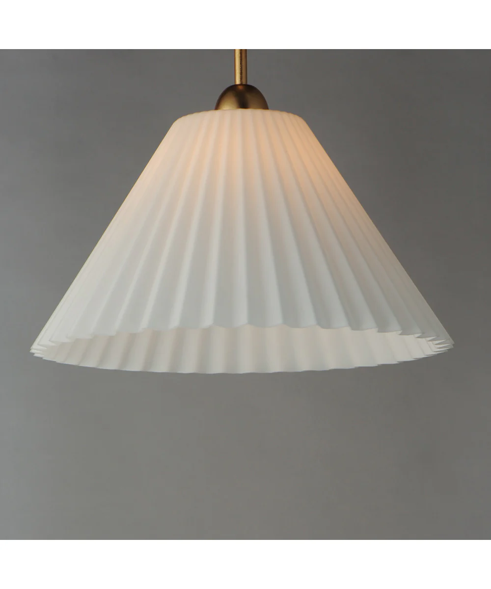 Kismet 20 inch Pendant Gold Leaf - Image 4