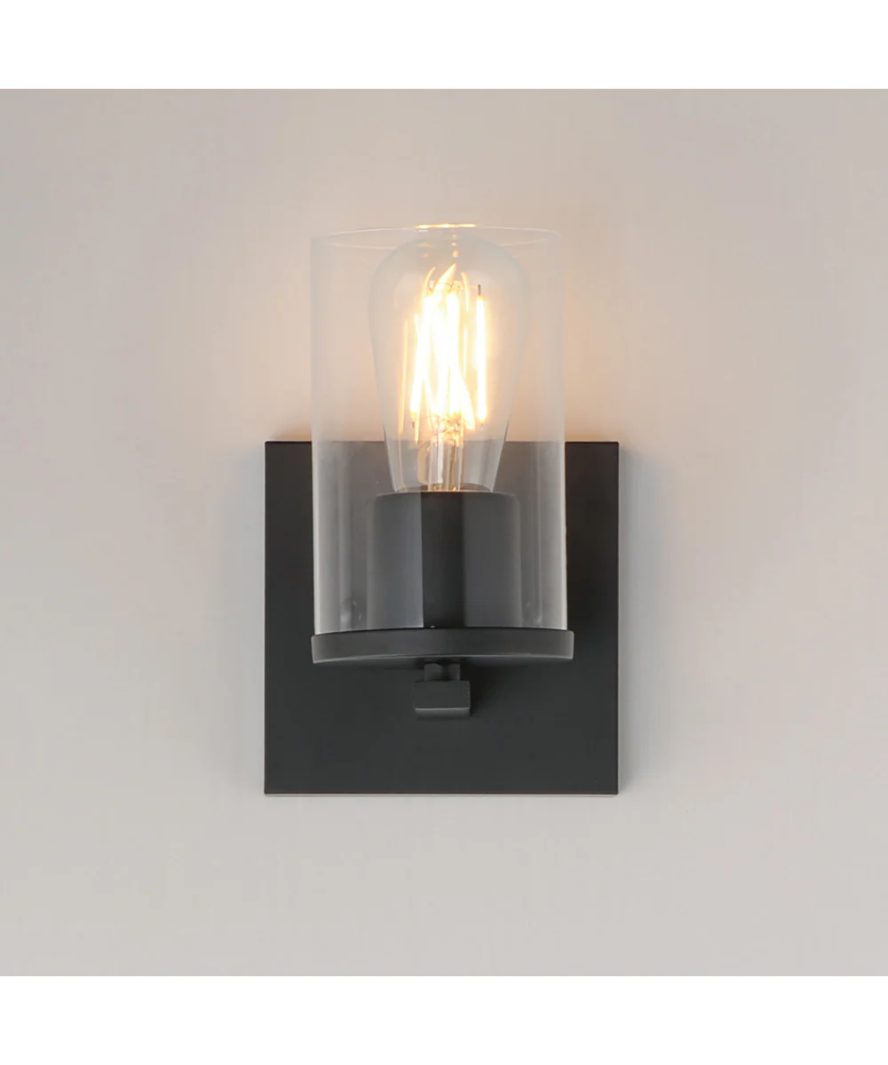 Lateral 1-Light Bath Vanity Black - Image 3