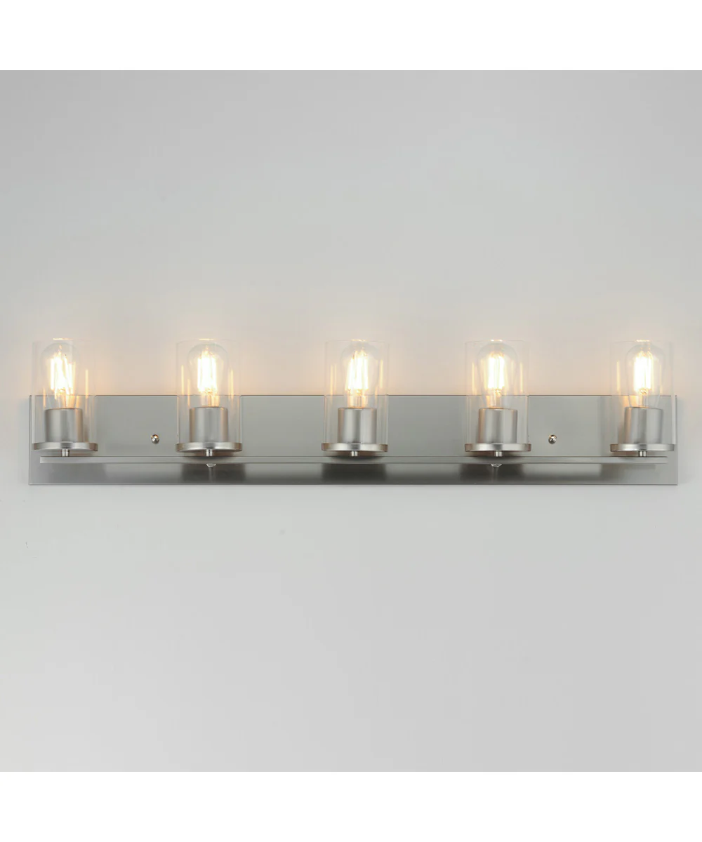 Lateral 5-Light Bath Vanity Satin Nickel - Image 3