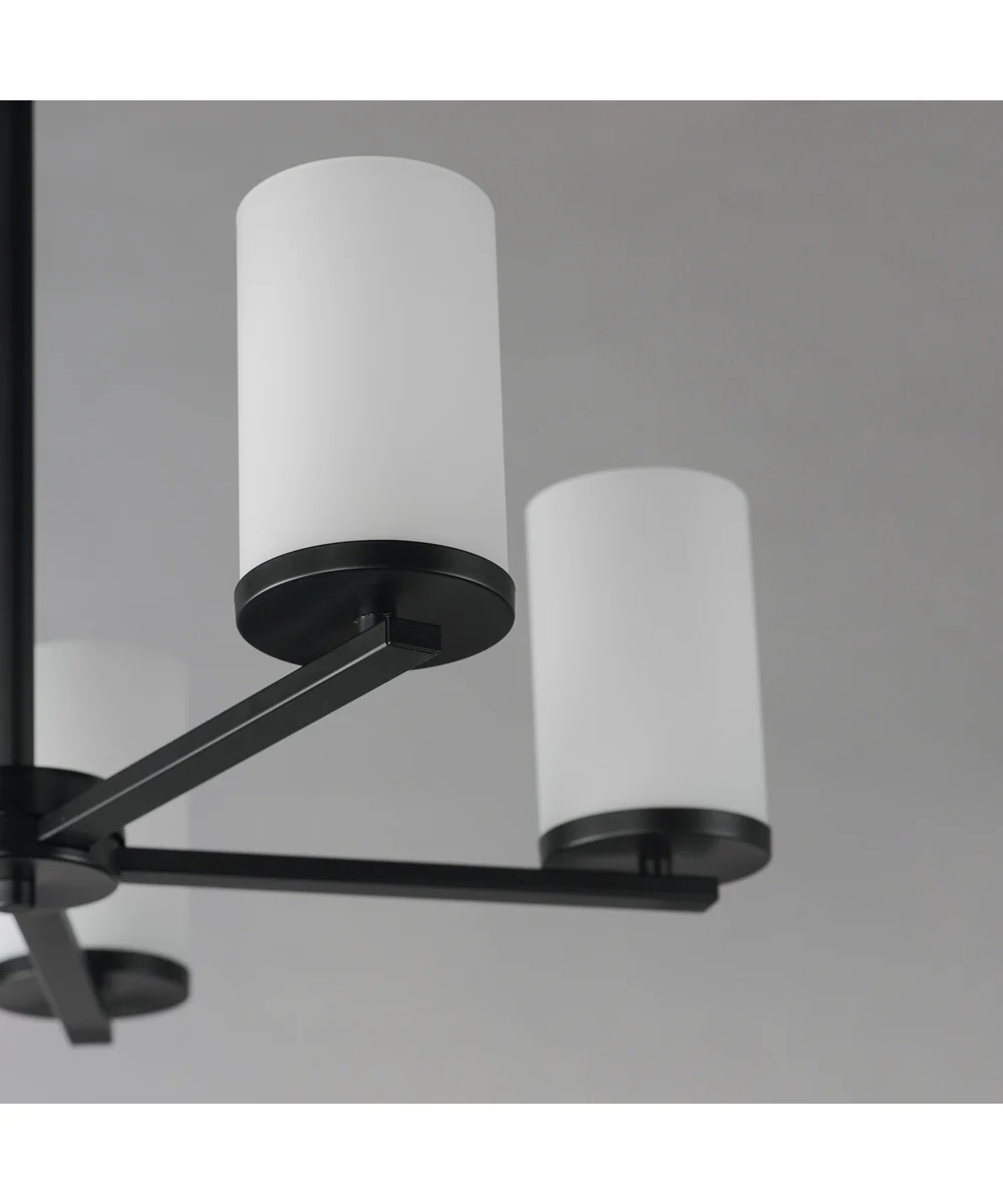 Lateral 5-Light Chandelier Black - Image 6