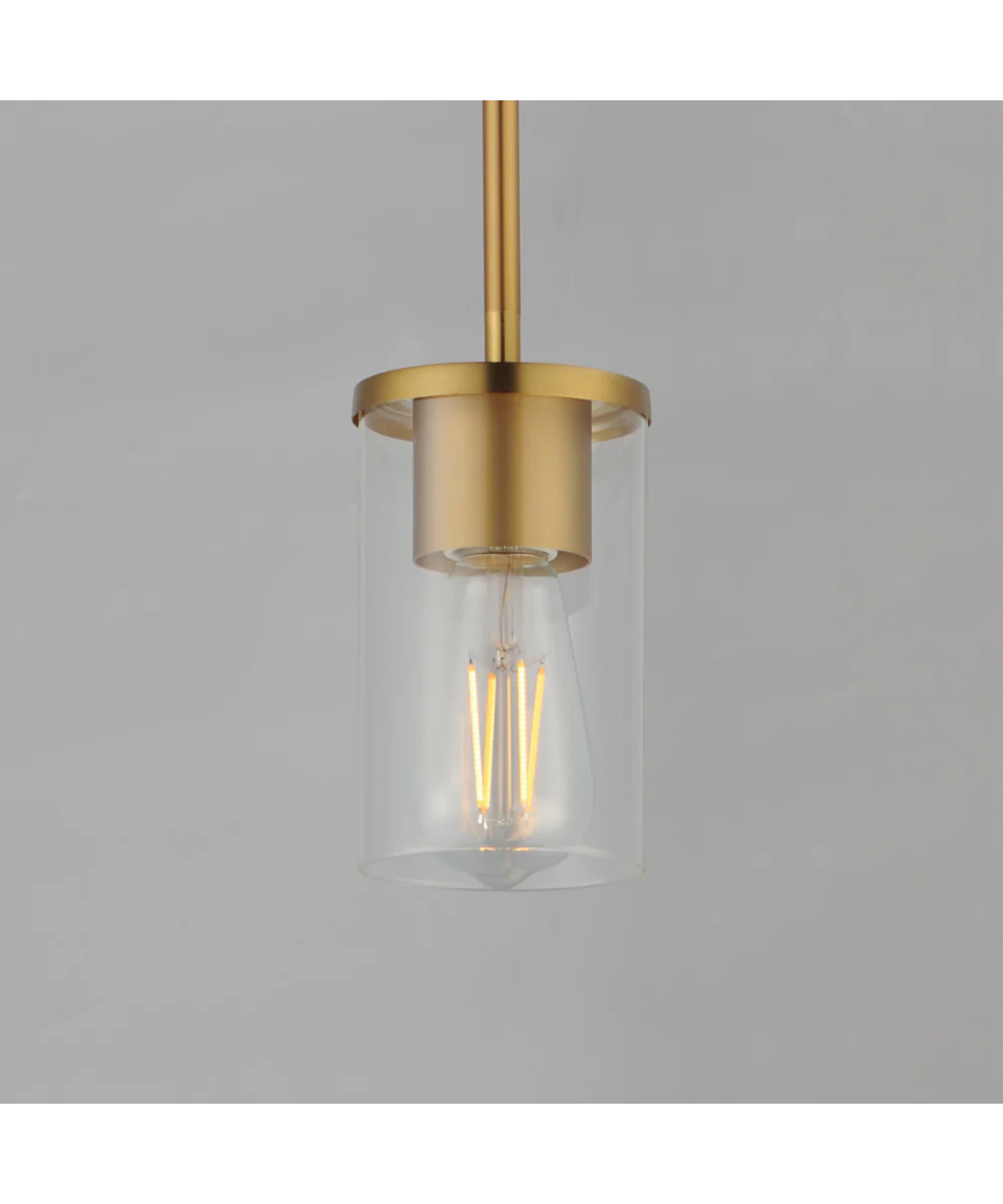 Lateral Mini Pendant Satin Brass - Image 2