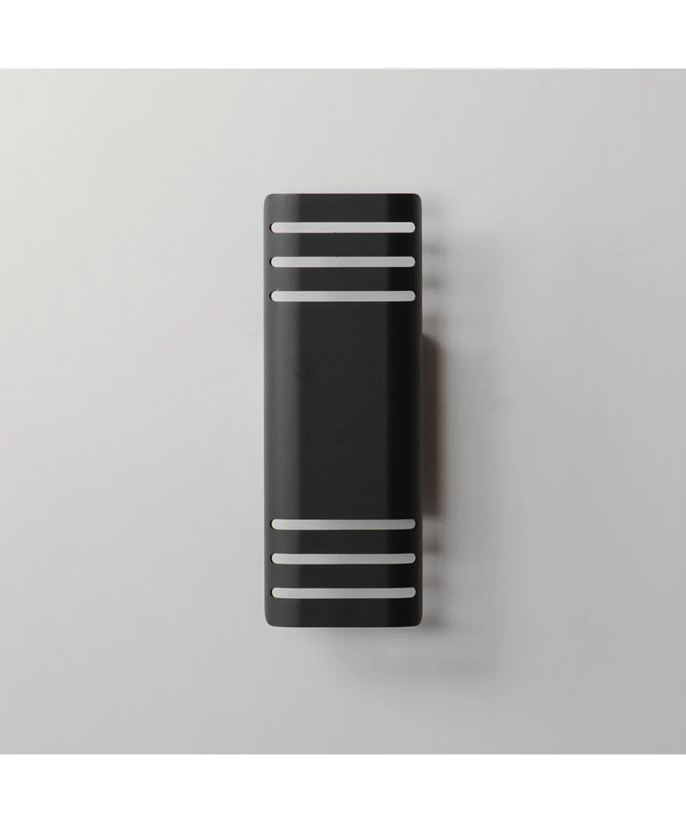 Lightray Small LED Outdoor Wall Lamp Black - Image 2