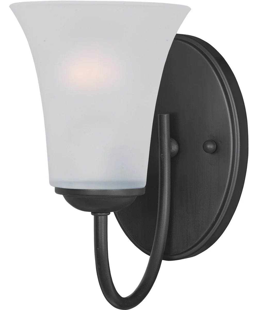 Logan 1-Light Wall Sconce Black