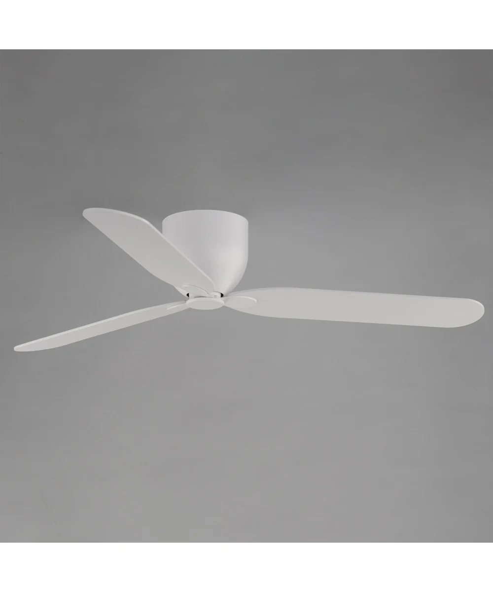 Lowell 52 inch 3-Blade Hugger Fan (No Light) Matte White - Image 4