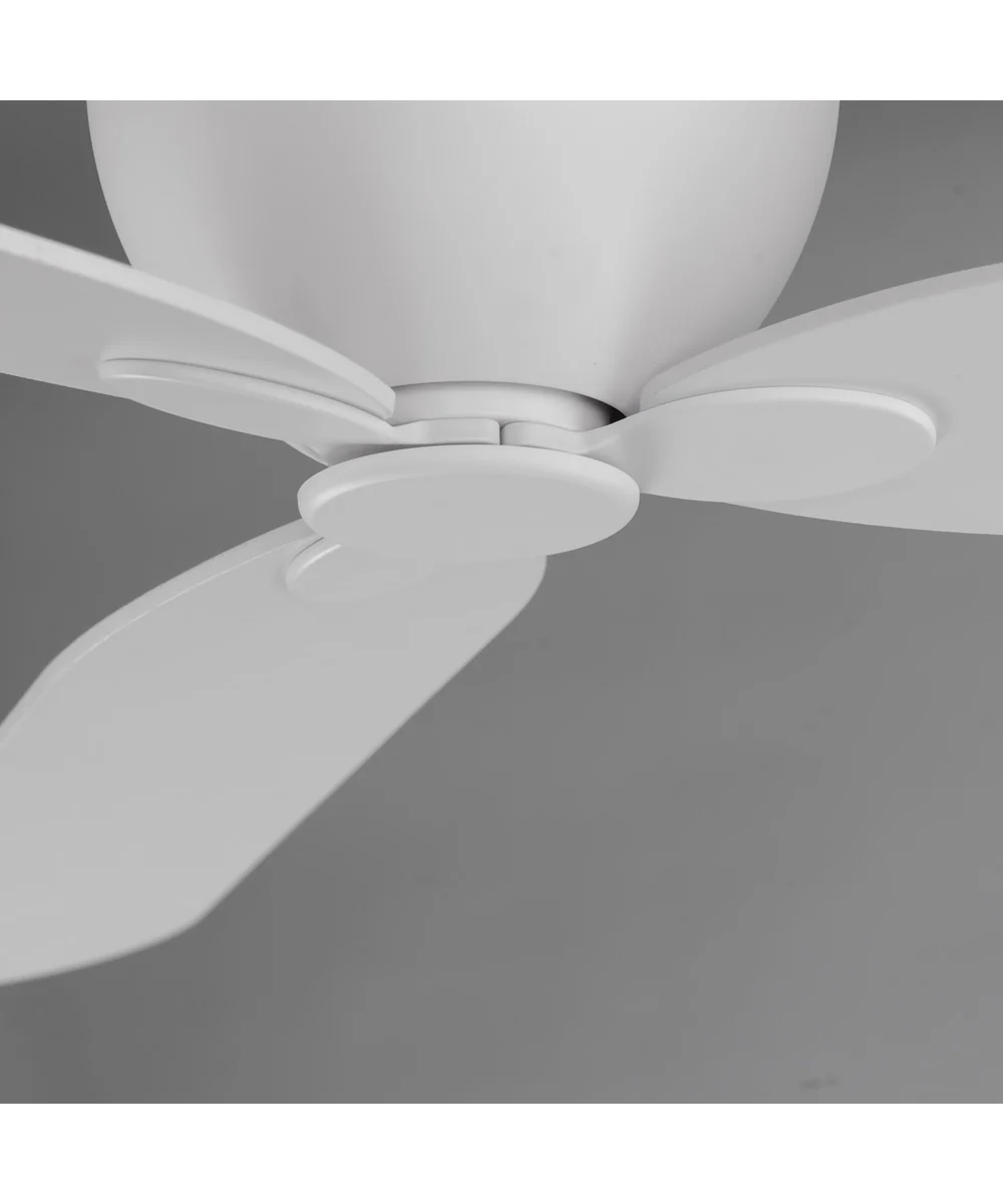 Lowell 52 inch 3-Blade Hugger Fan (No Light) Matte White - Image 5