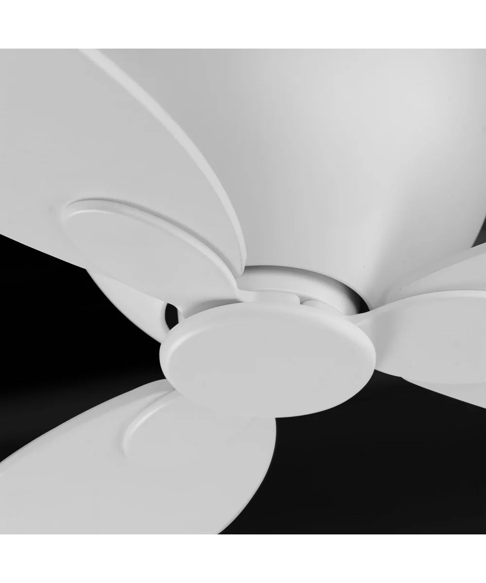 Lowell 52 inch 3-Blade Hugger Fan (No Light) Matte White - Image 6