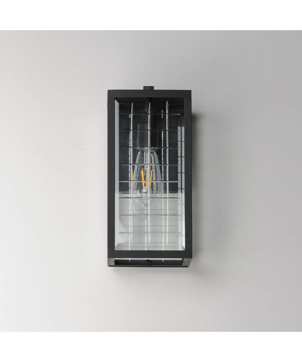 Magnus 1-Light Outdoor Wall Sconce Black - Image 2