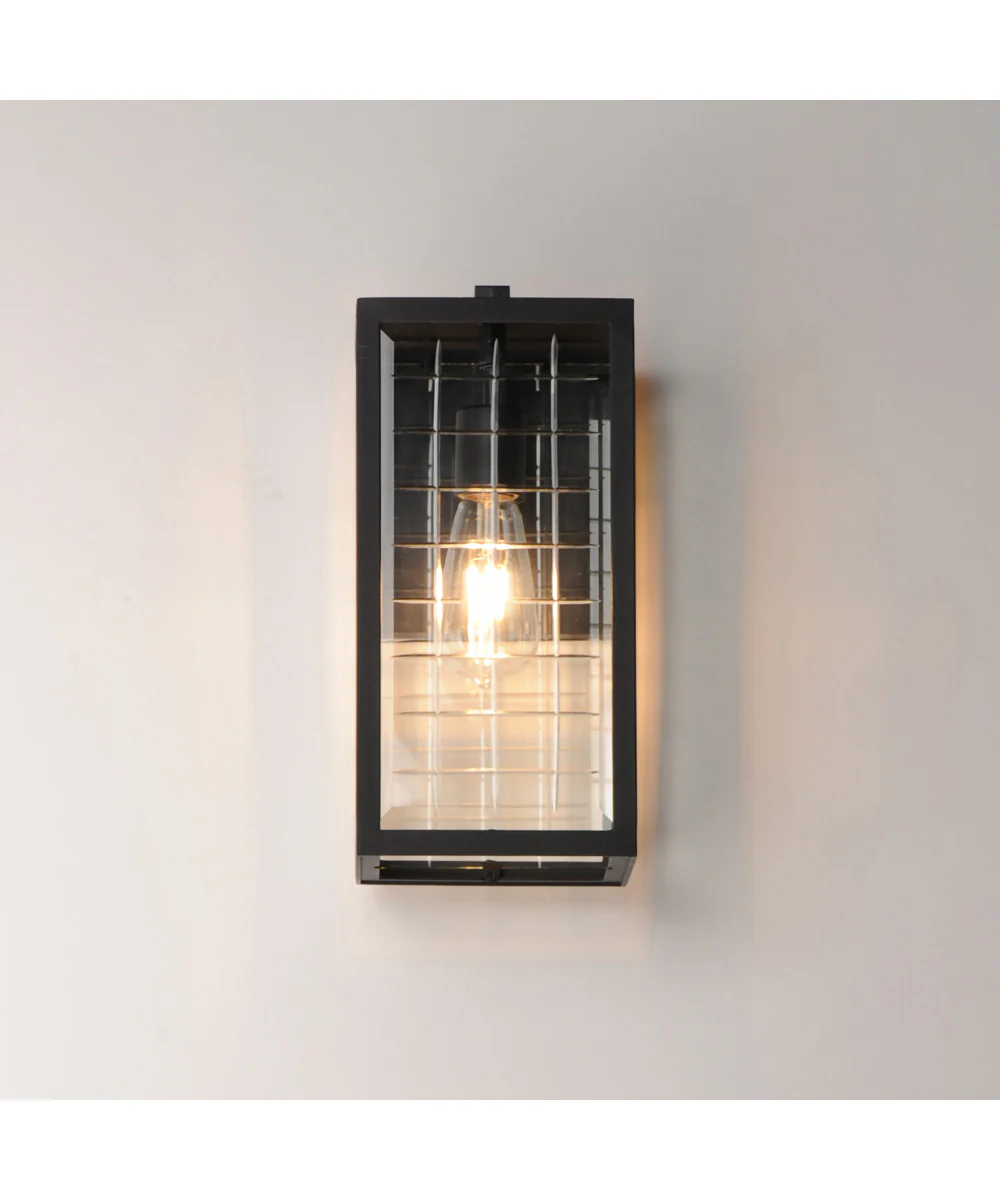 Magnus 1-Light Outdoor Wall Sconce Black - Image 3