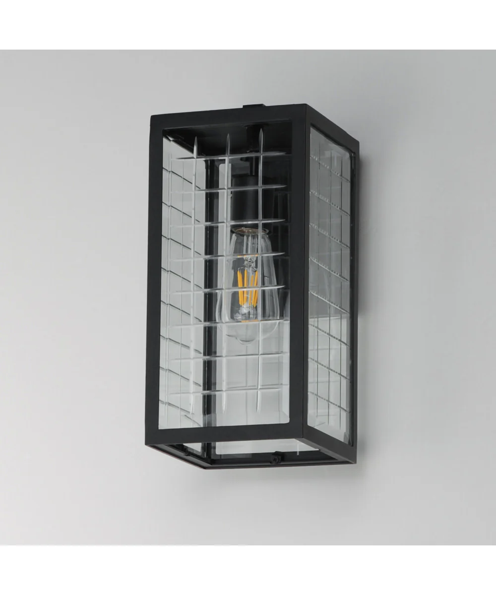 Magnus 1-Light Outdoor Wall Sconce Black - Image 4