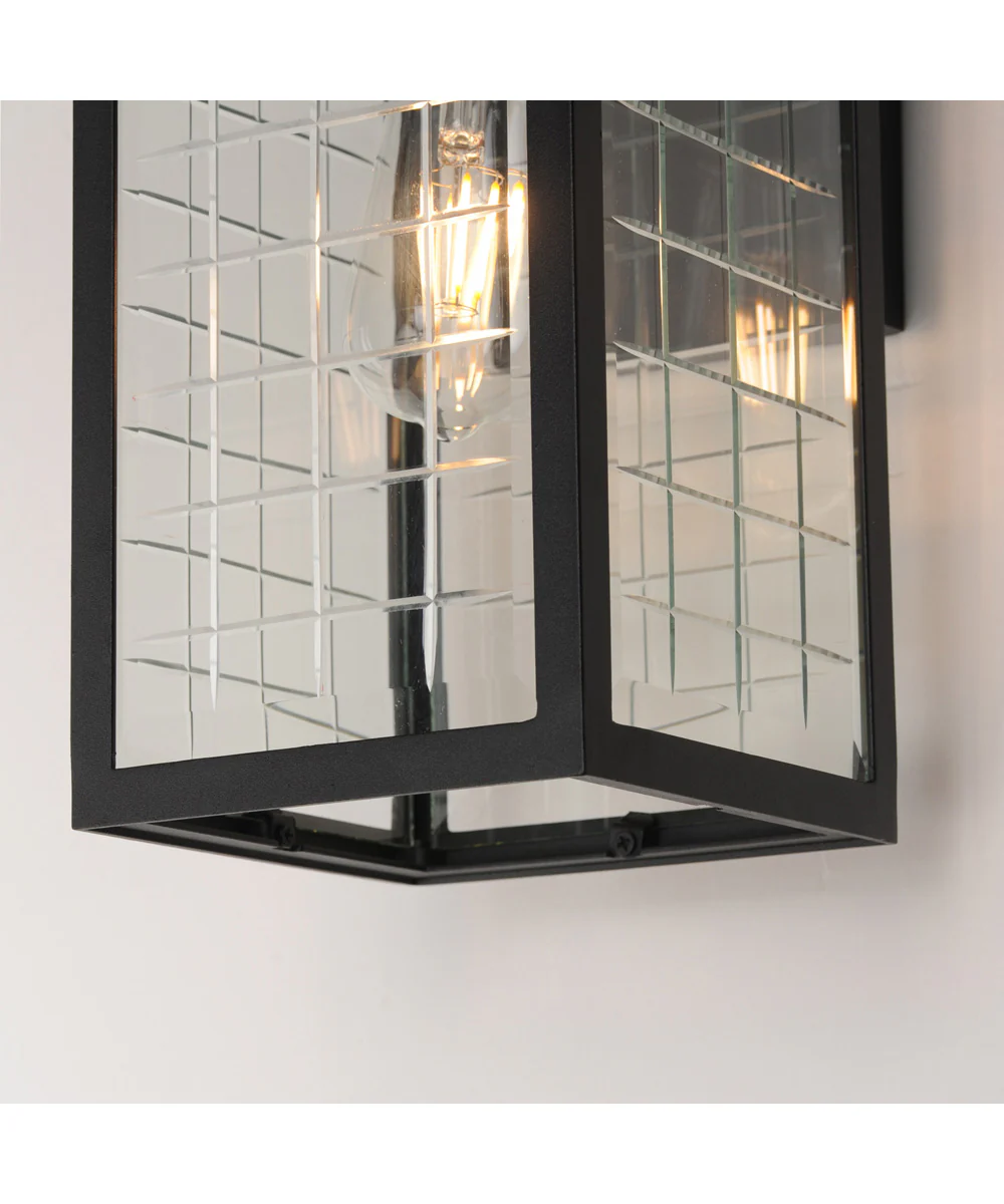 Magnus 1-Light Outdoor Wall Sconce Black - Image 6