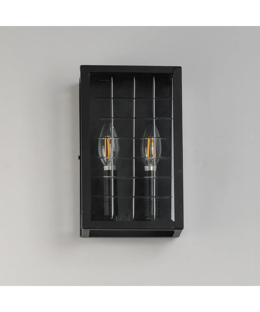 Magnus 2-Light Pocket Sconce Black - Image 2