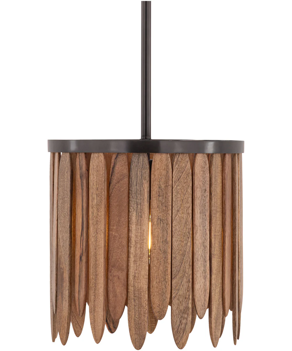Marimba 12 inch Pendant Walnut - Image 2