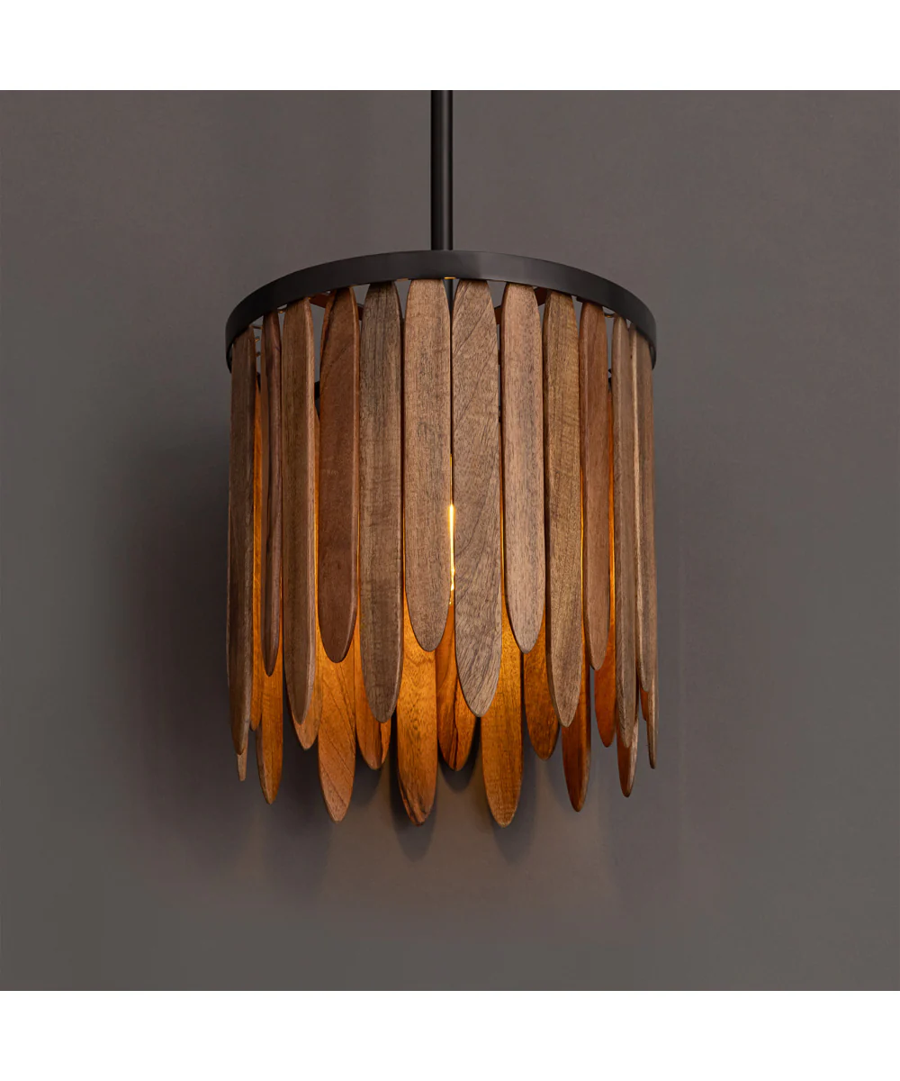 Marimba 12 inch Pendant Walnut - Image 3