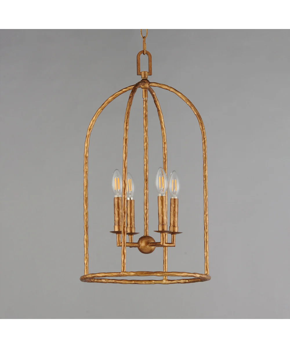 Martel 4-Light Pendant Etruscan Gold - Image 2
