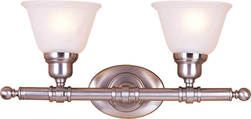 20"w Maxim 2-Light Bathroom Vanity Satin Nickel - Image 2