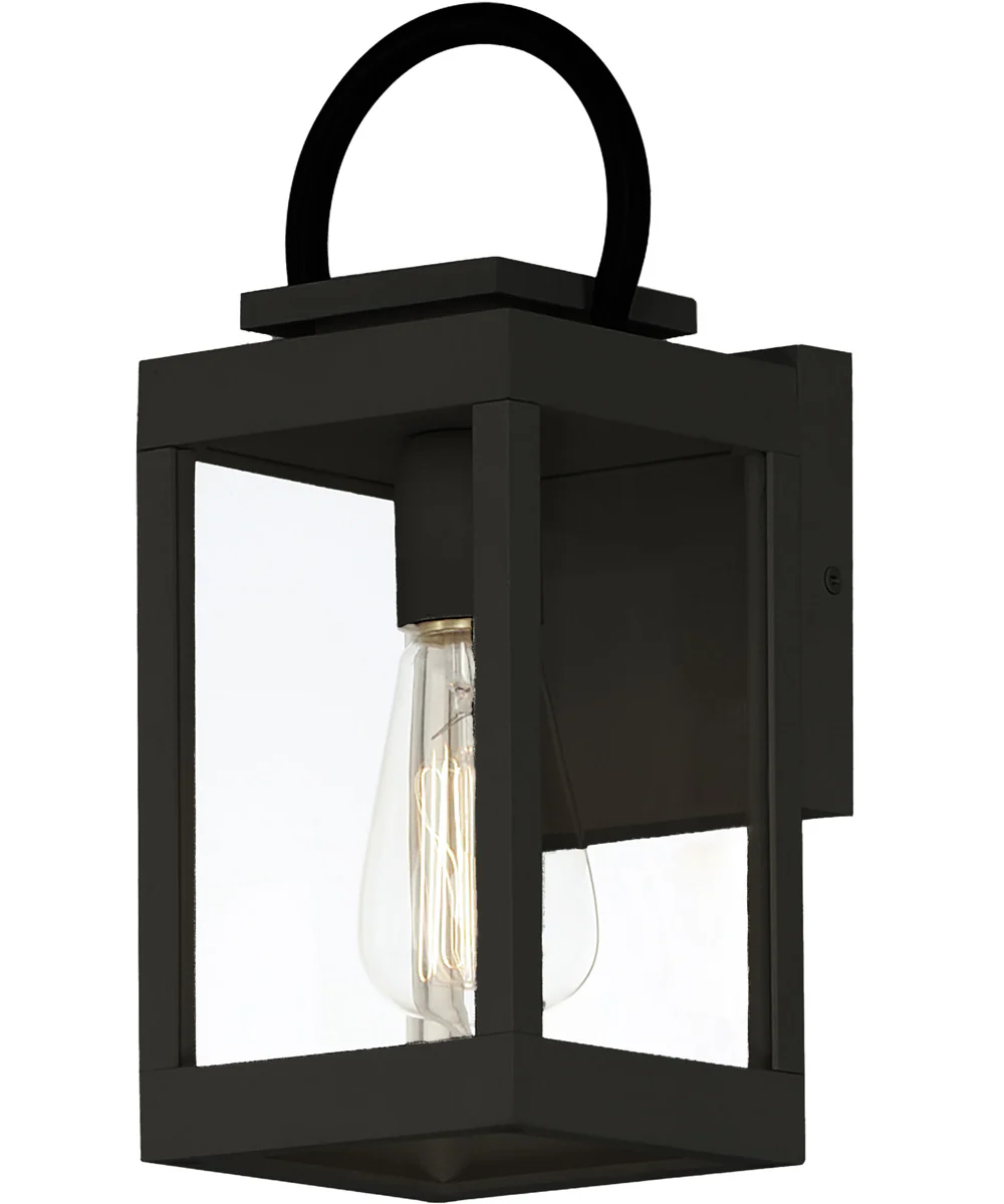 Nassau VX 1-Light Outdoor Wall Lantern Black