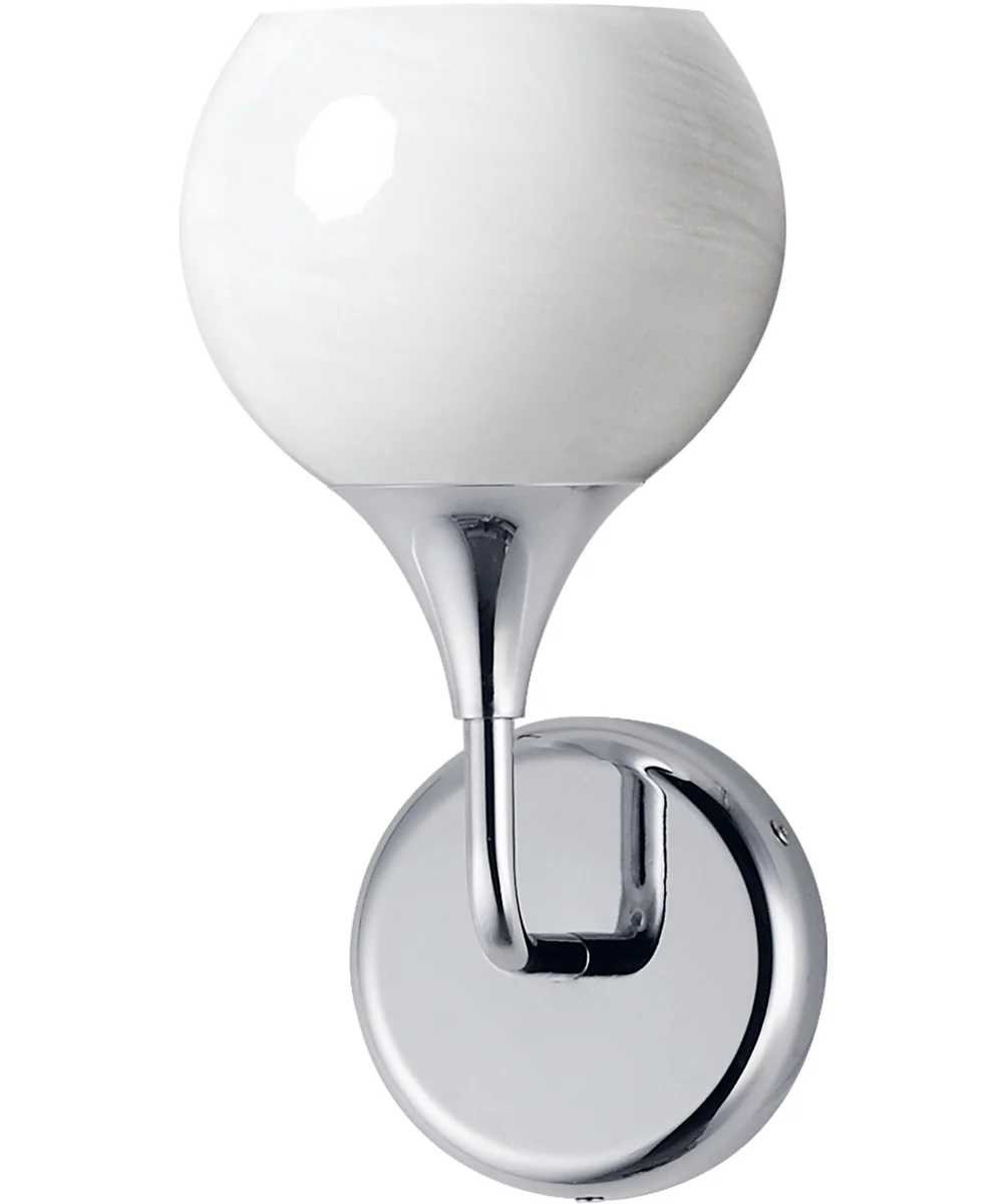 Neve 1-Light Wall Scone Polished Chrome