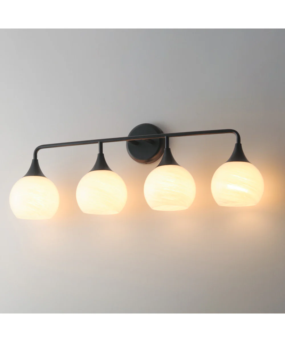 Neve 4-Light Bath Vanity Black - Image 3