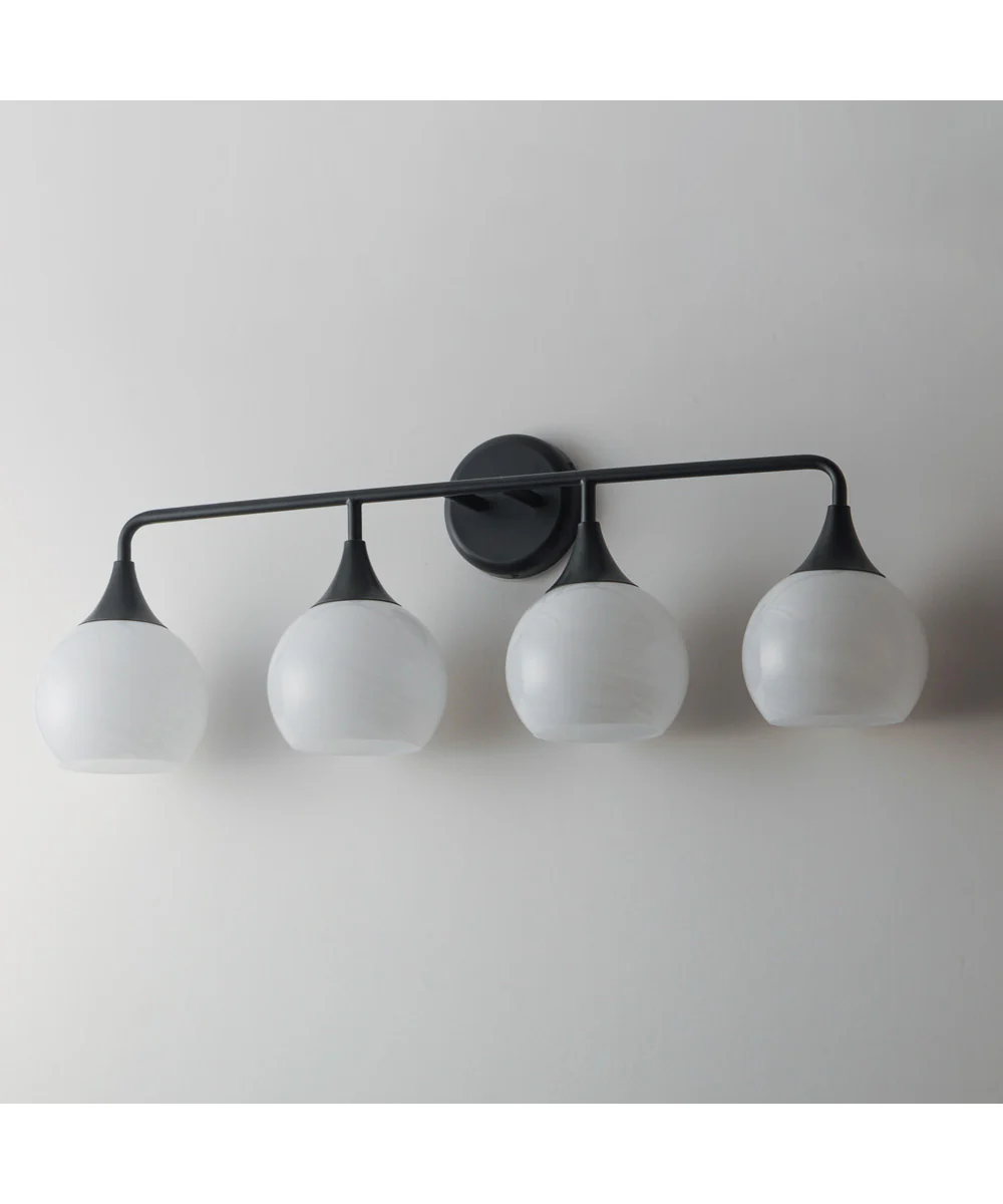 Neve 4-Light Bath Vanity Black - Image 4