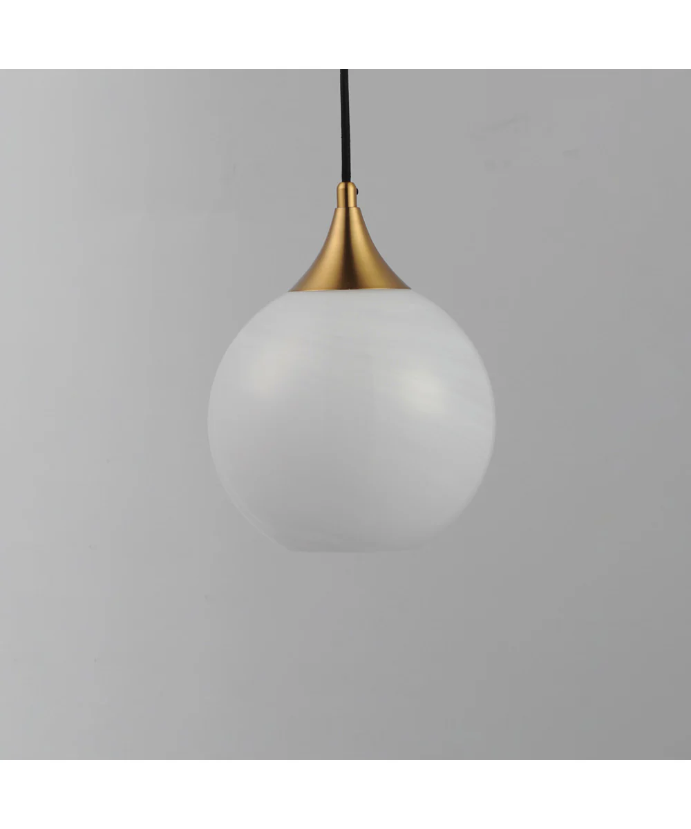 Neve Single Pendant Natural Aged Brass - Image 2