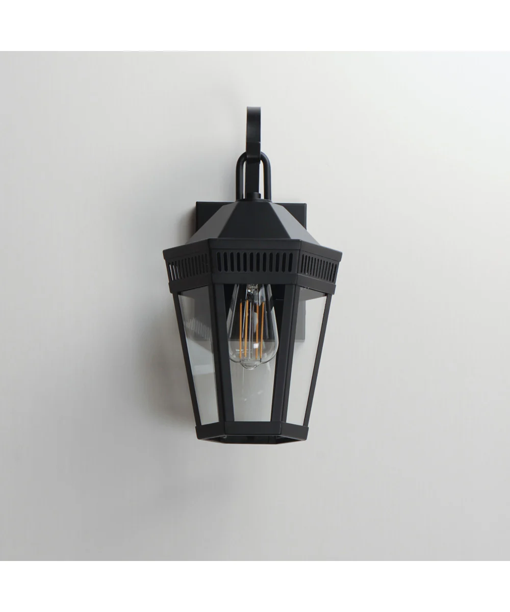 Oxford Outdoor 1-Light Wall Sconce Black - Image 2