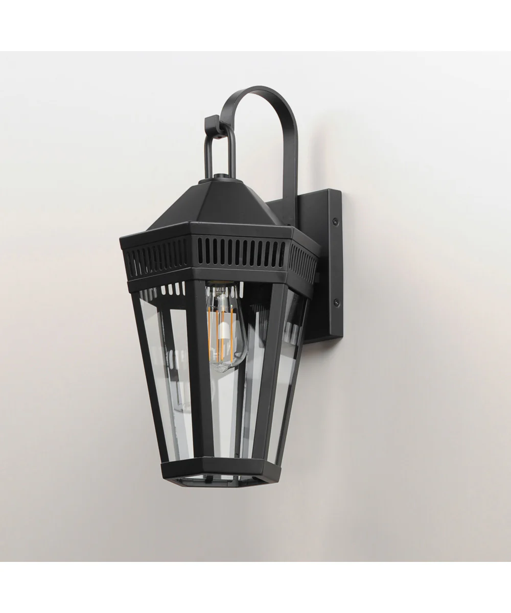 Oxford Outdoor 1-Light Wall Sconce Large Black - Image 4