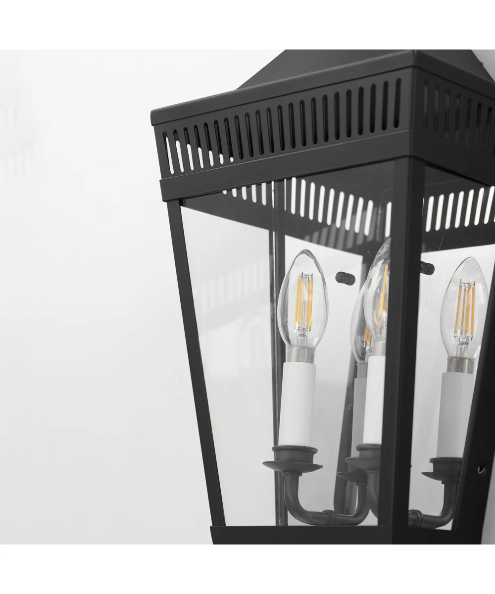 Oxford Outdoor 2-Light Wall Sconce Black - Image 6