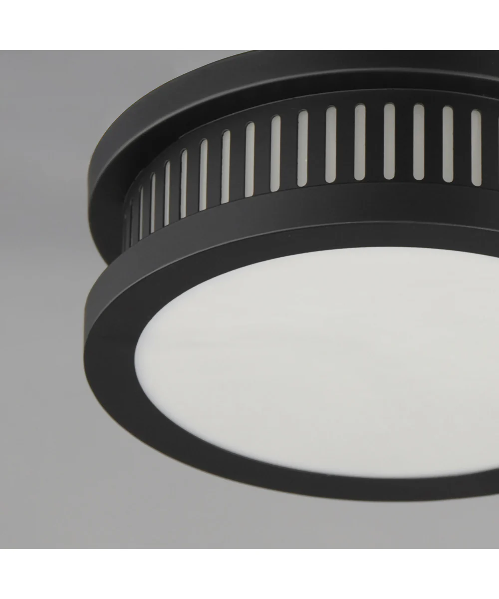 Oxford Outdoor 3-Light Flush Mount Black - Image 5