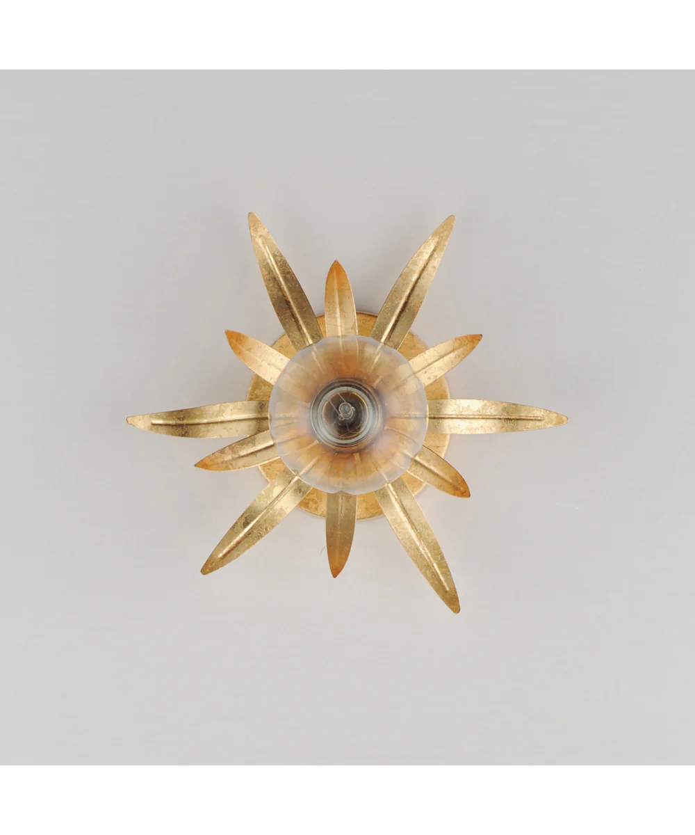 Paloma 1-Light Sconce Gold Leaf - Image 3