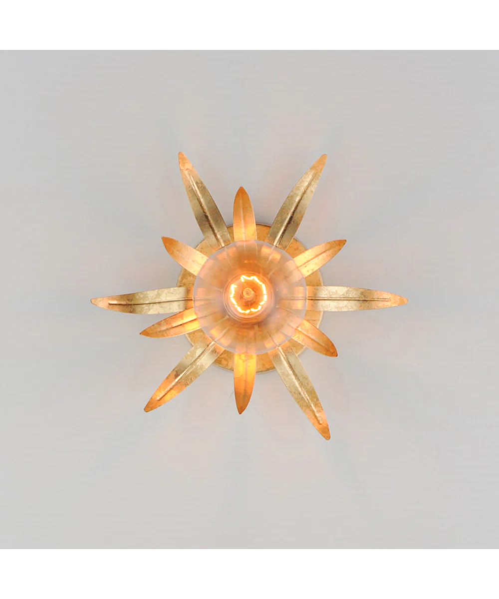 Paloma 1-Light Sconce Gold Leaf - Image 4