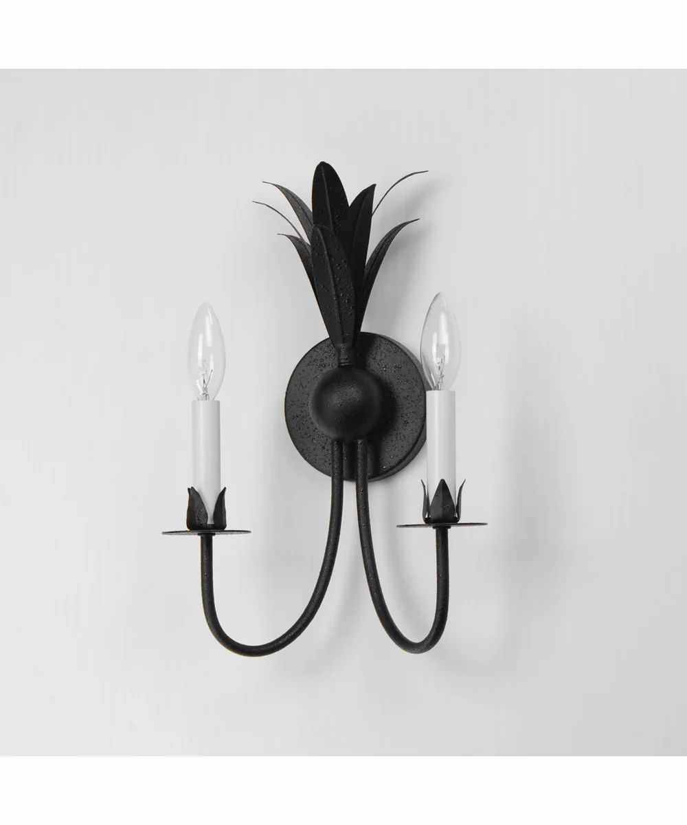 Paloma 2-Light Sconce Anthracite - Image 4
