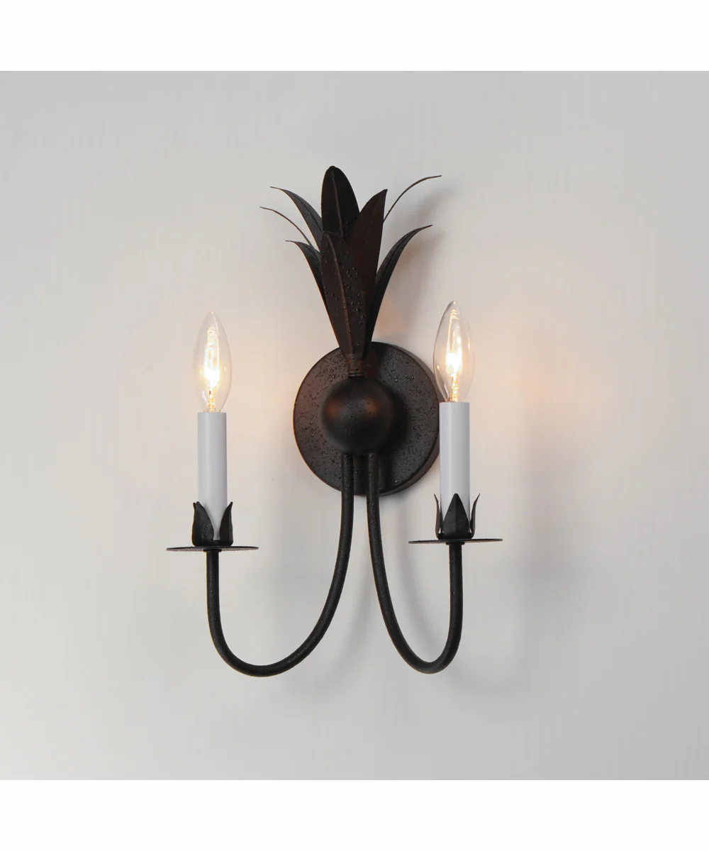 Paloma 2-Light Sconce Anthracite - Image 5