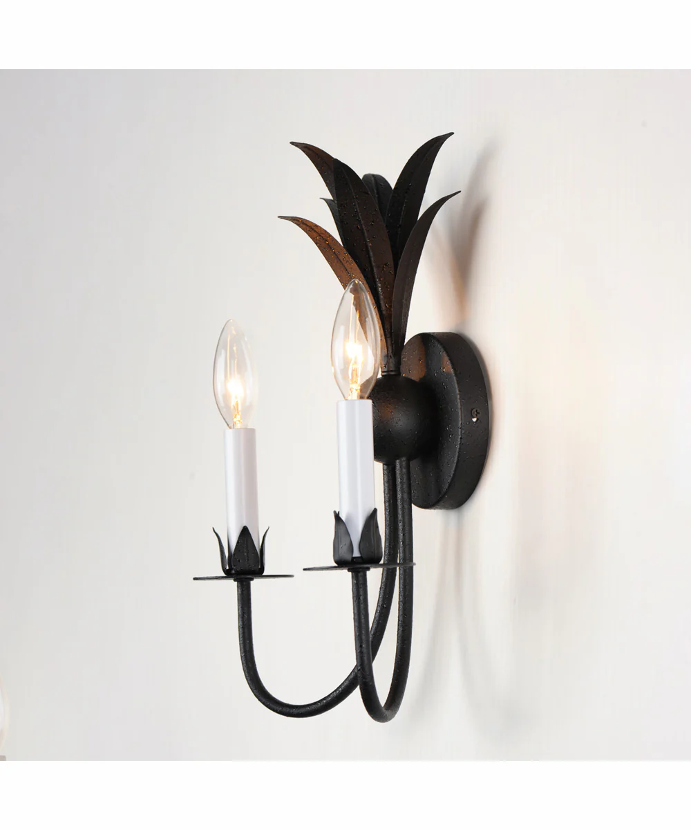 Paloma 2-Light Sconce Anthracite - Image 7