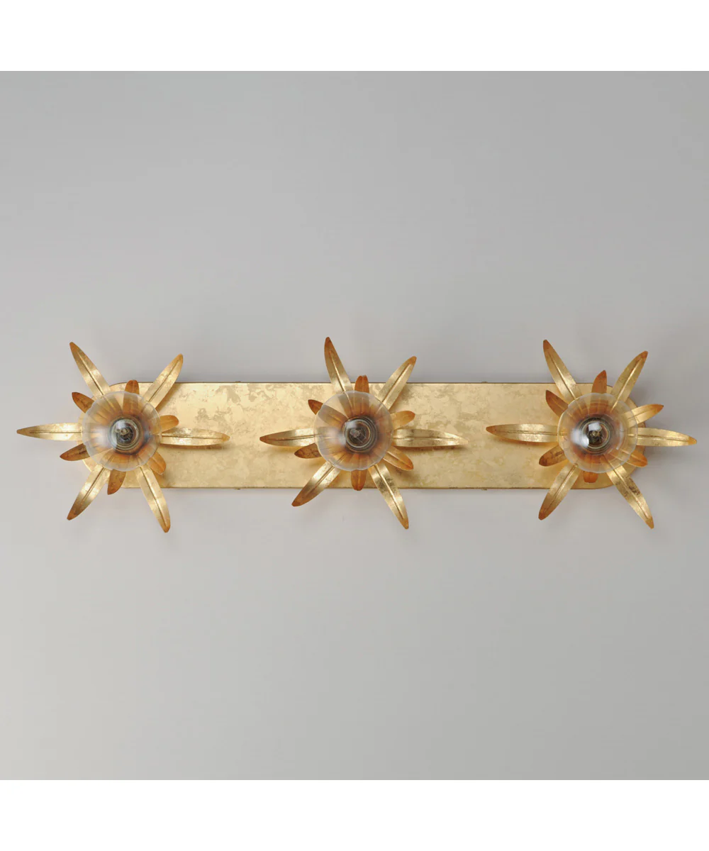 Paloma 3-Light Sconce Gold Leaf - Image 2